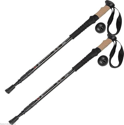 Amazon trekking sticks - Foxelli Trekking Poles – 2-pc Pack Collapsible Lightweight Hiking Poles, Strong Aircraft Aluminum Adjustable Walking Sticks with Natural Cork Grips and 4 Season All Terrain Accessories 4.7 out of 5 stars 4,376